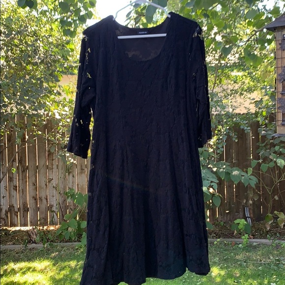 torrid Dresses & Skirts - Torrid Dress! Size 2X! Black with Lace!